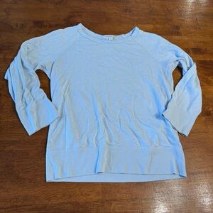 Women’s Standard James Perse Sky Blue Long Sleeve Top size 2 medium
